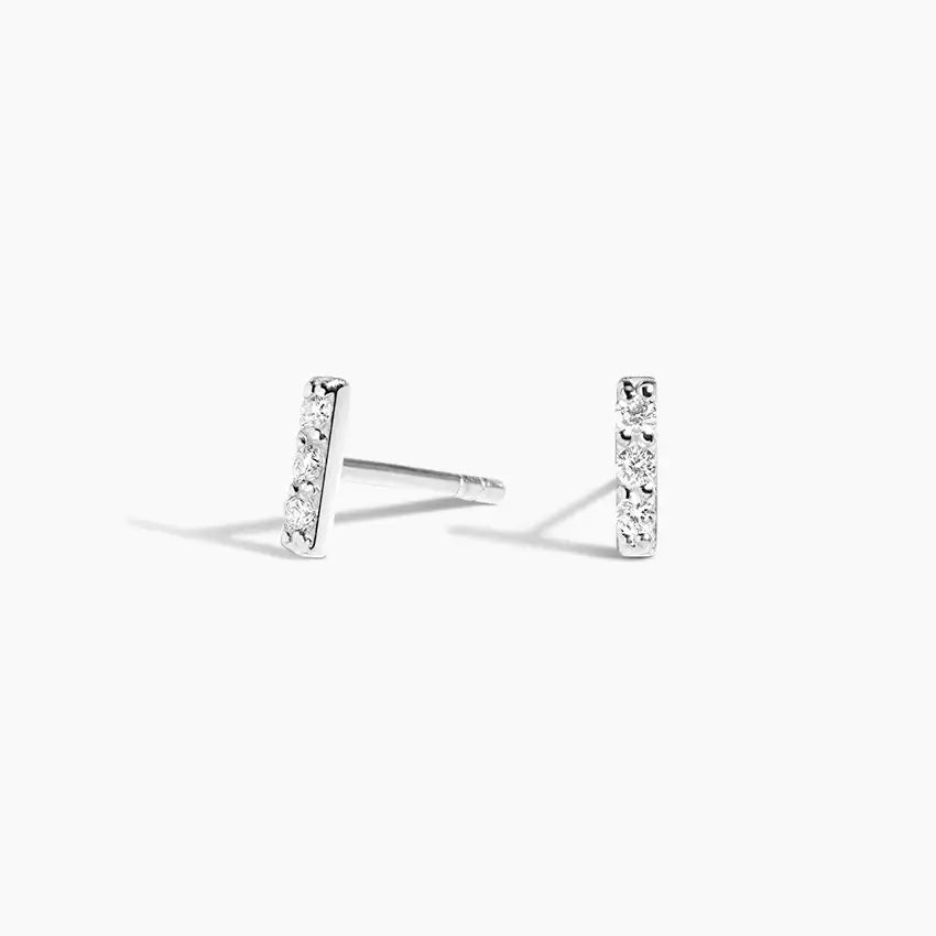 Evie Diamond Stud Earrings