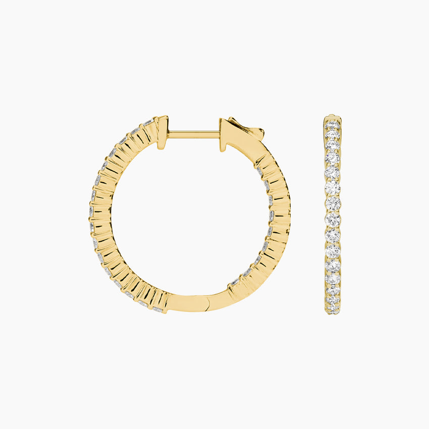 Kaia Diamond Hoop Earrings (1 ct. tw.)