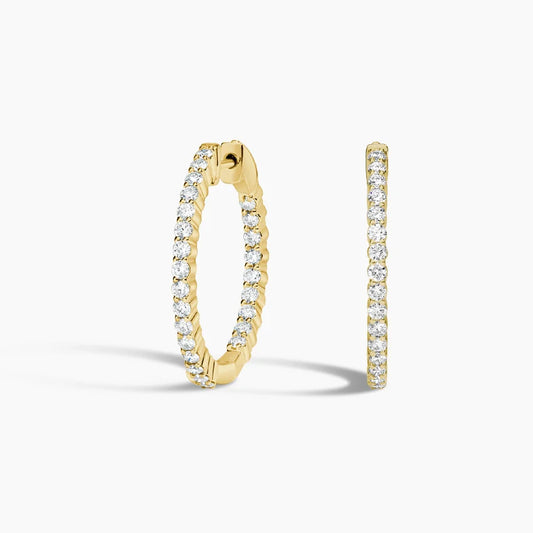 Kaia Diamond Hoop Earrings (1 ct. tw.)