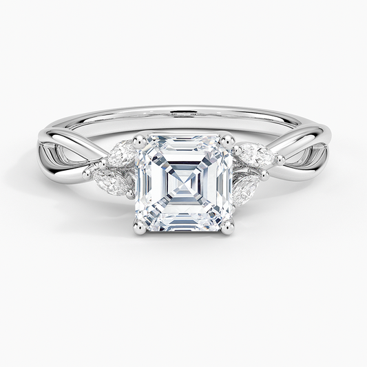 Hazel Diamond Engagement Ring