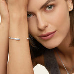 5th female model wearing Gianna Bracelet